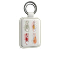 Watercolor Pointe‑Shoe Leather Keychain by I’d Rather Be Dancing