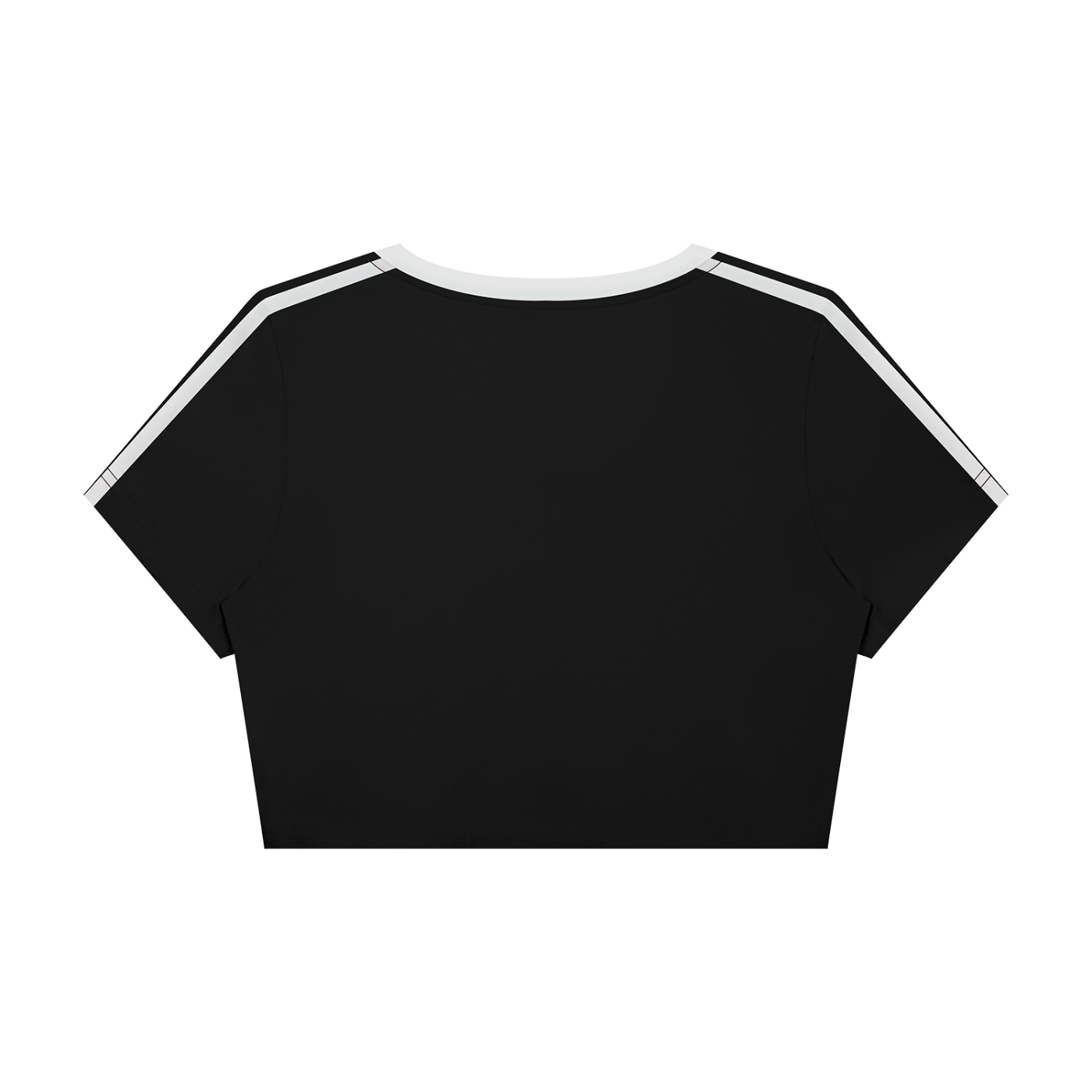 I'd Rather Be Dancing Contrast Crop Tee