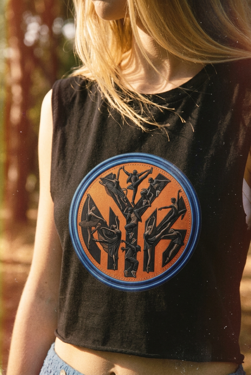Knick City Dancers French Terry Boxy Tank