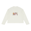 Unisex Raw Edge Long Sleeve T-Shirt