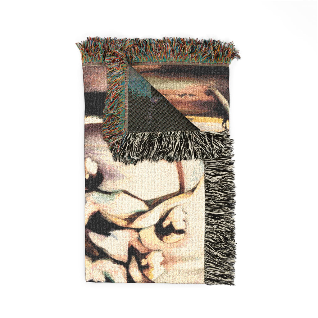 Lyrical Dance Woven Blanket — Contemporary Ballet Tapestry Throw