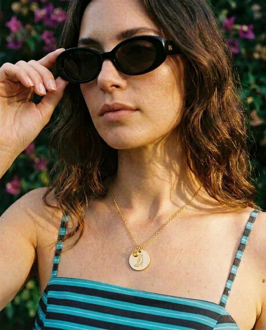 The Stage Boot Necklace