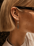 Vintage Pointe Shoe Earrings