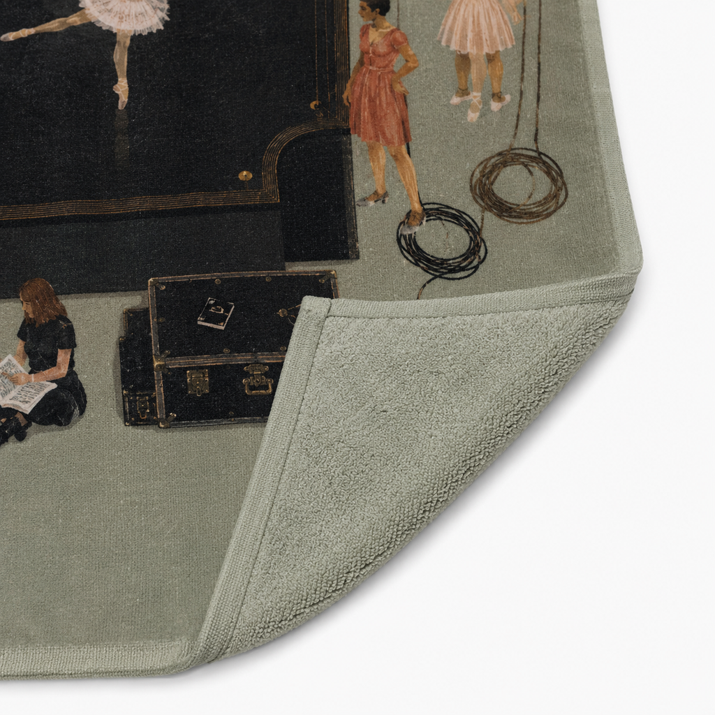 Backstage Swan Lake Beach Towel