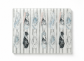 Watercolor Pointe Shoe Glass Chopping Board
