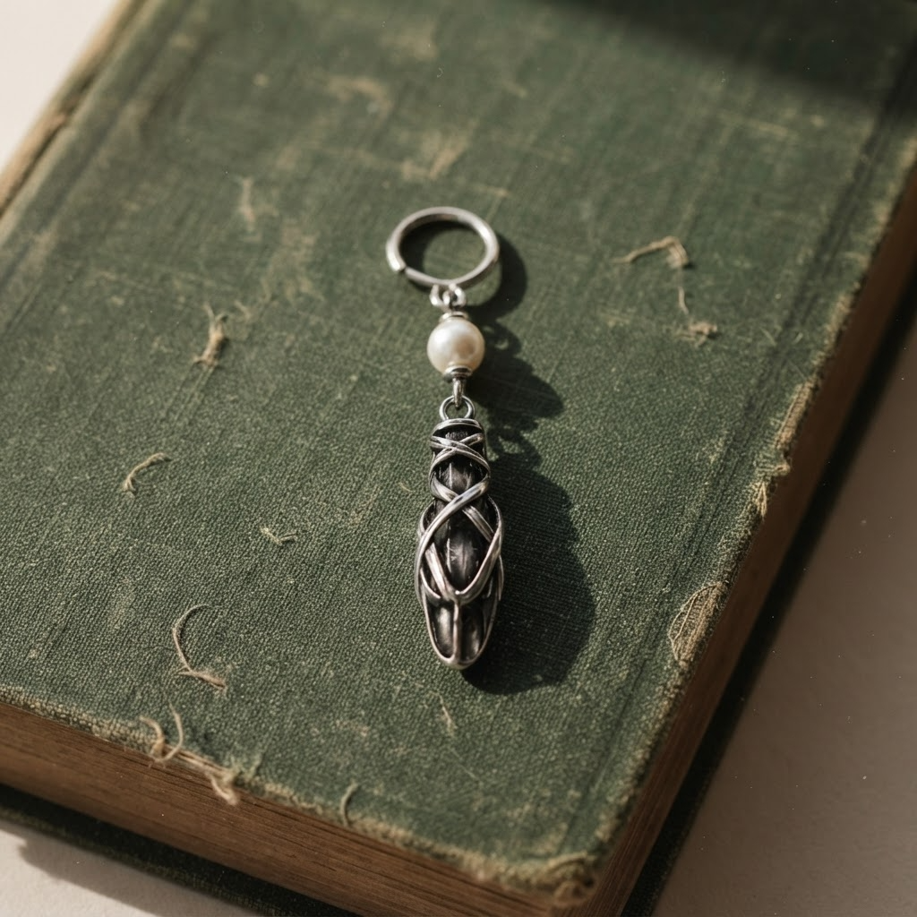 Vintage Pointe Shoe Earrings
