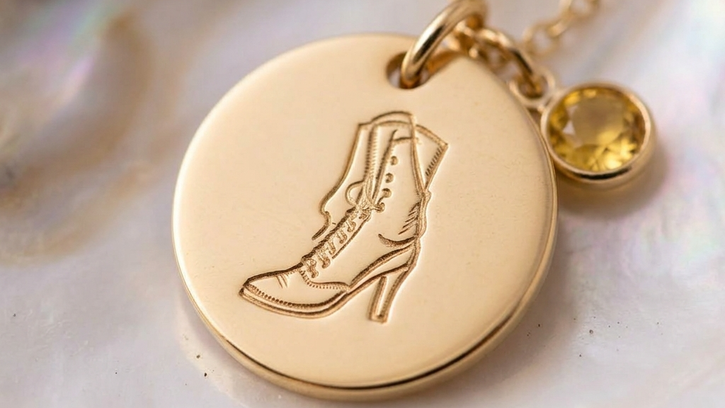 The Stage Boot Necklace