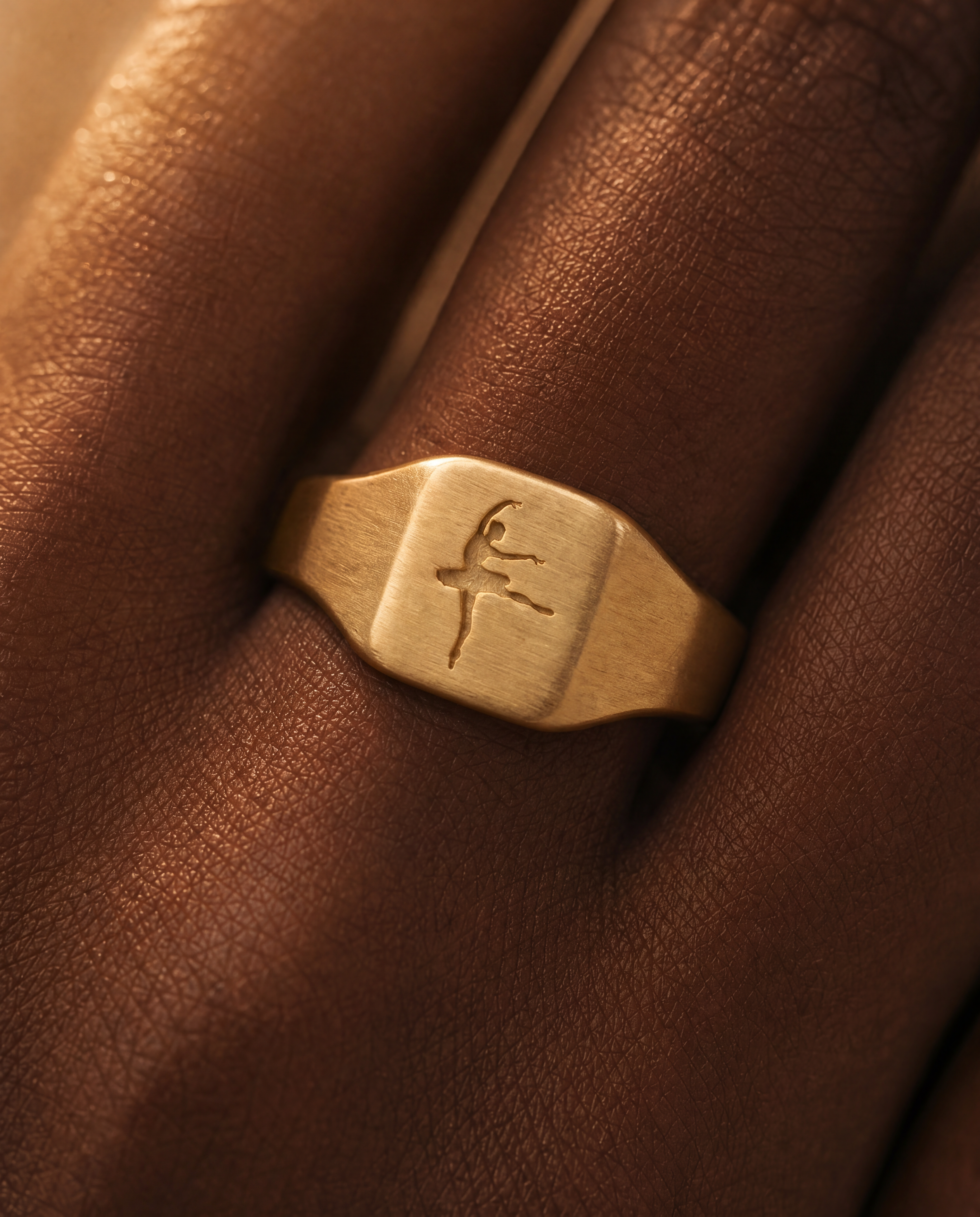 Ballerina Signet Ring