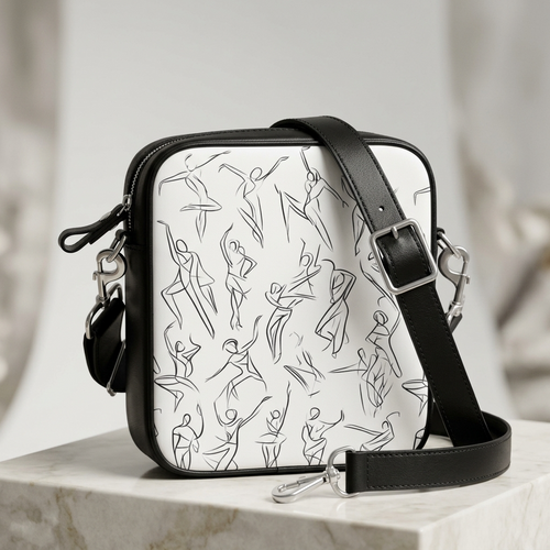 Abstract Grace - Crossbody Bag