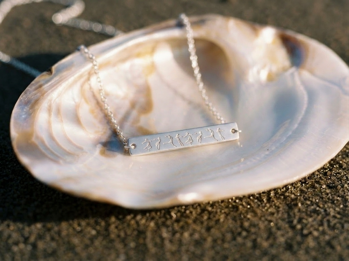 Contemporary Dance Bar Necklace