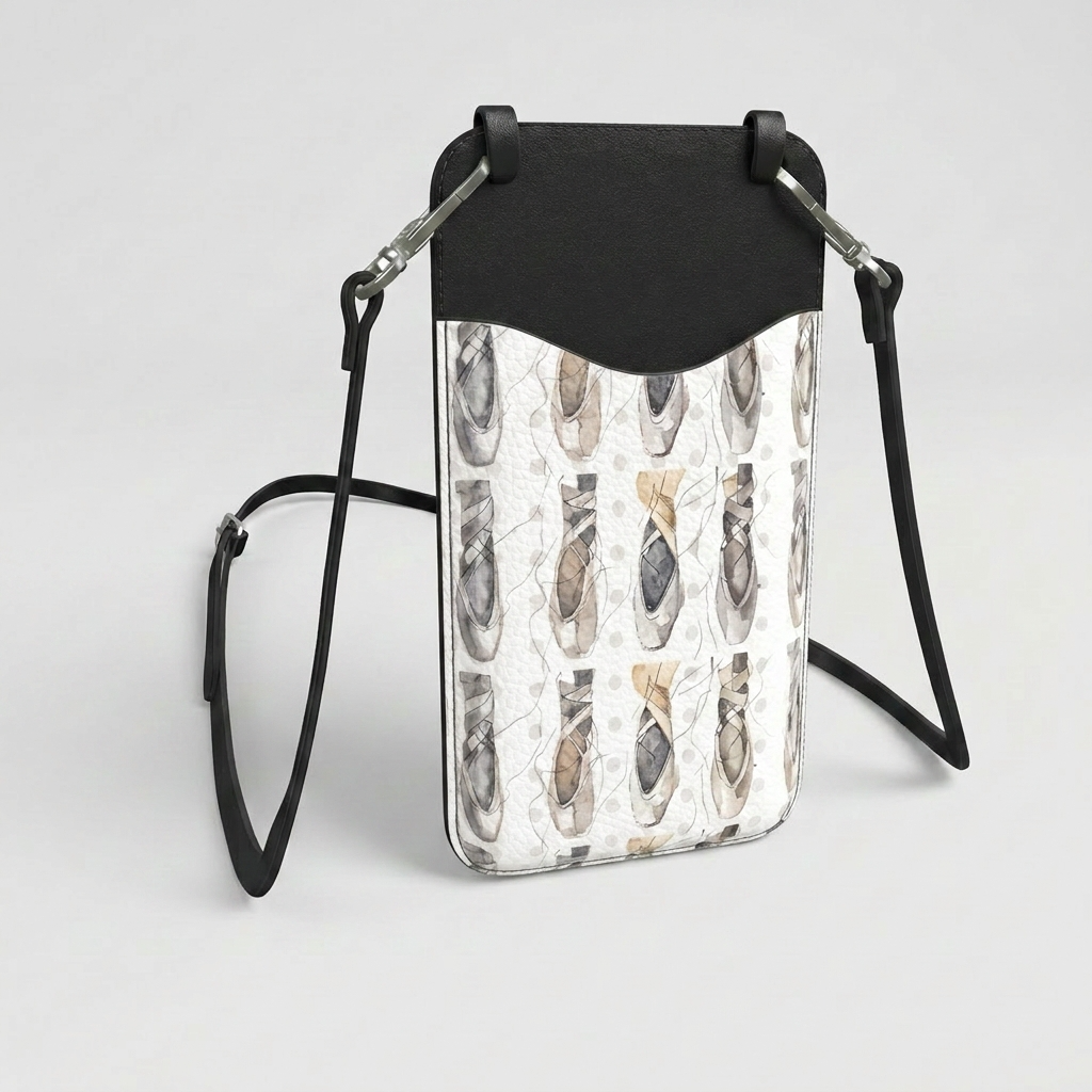 Calm Hour Ballet Leather Phone Bag