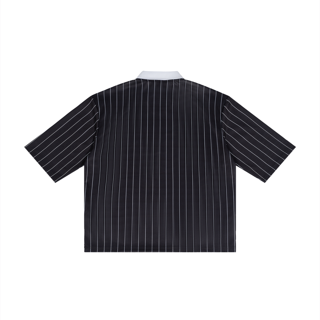 Pinstripe Collared Soccer Jersey
