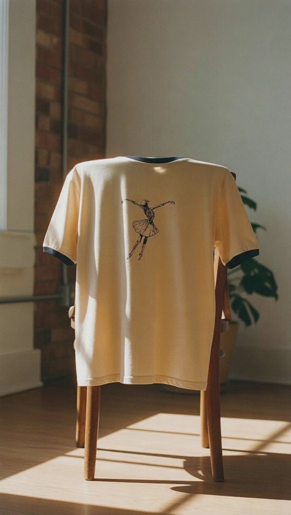 Vintage Skeleton Ballerina T-Shirt