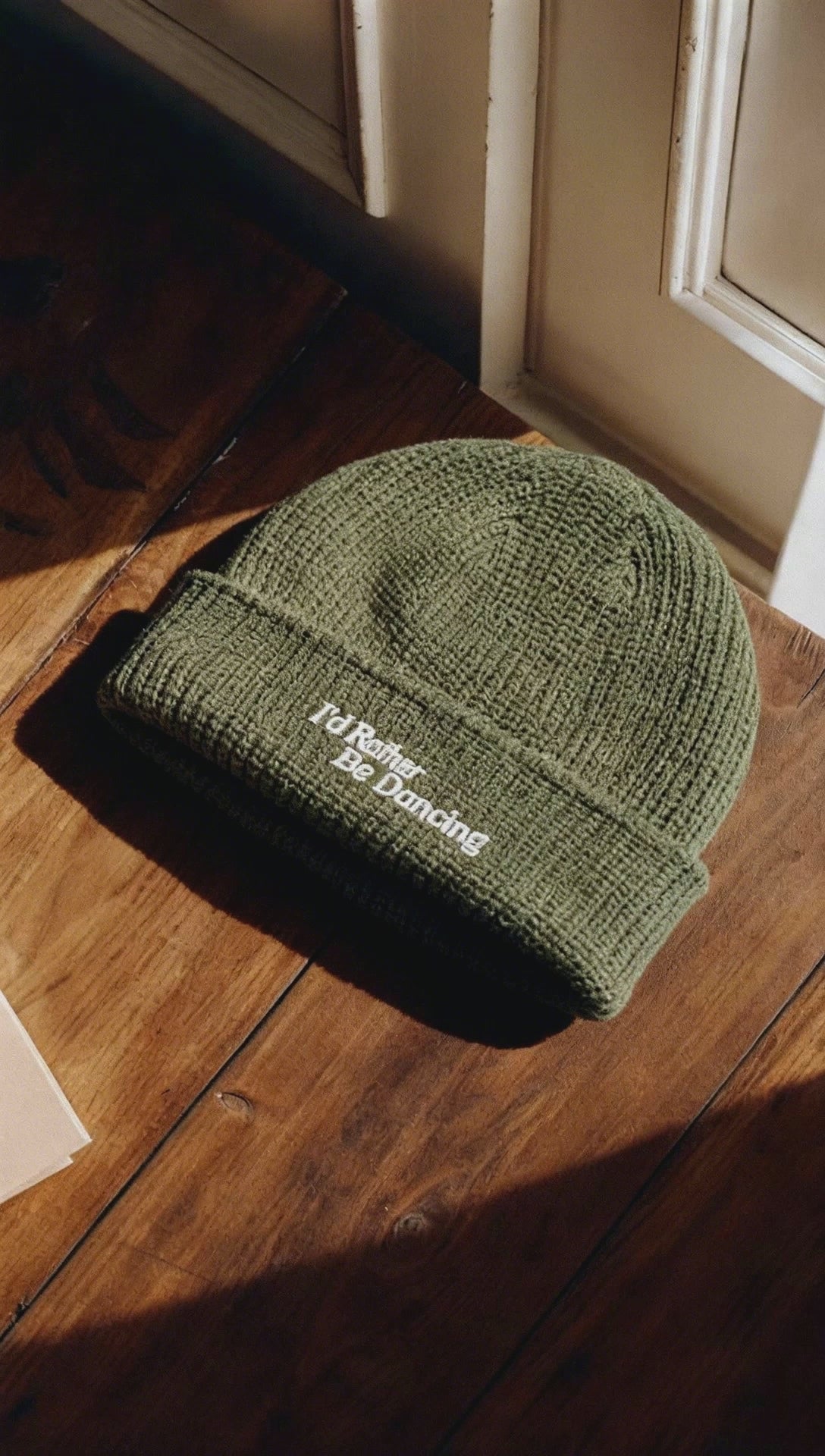 I'd Rather Be Dancing Fisherman Beanie