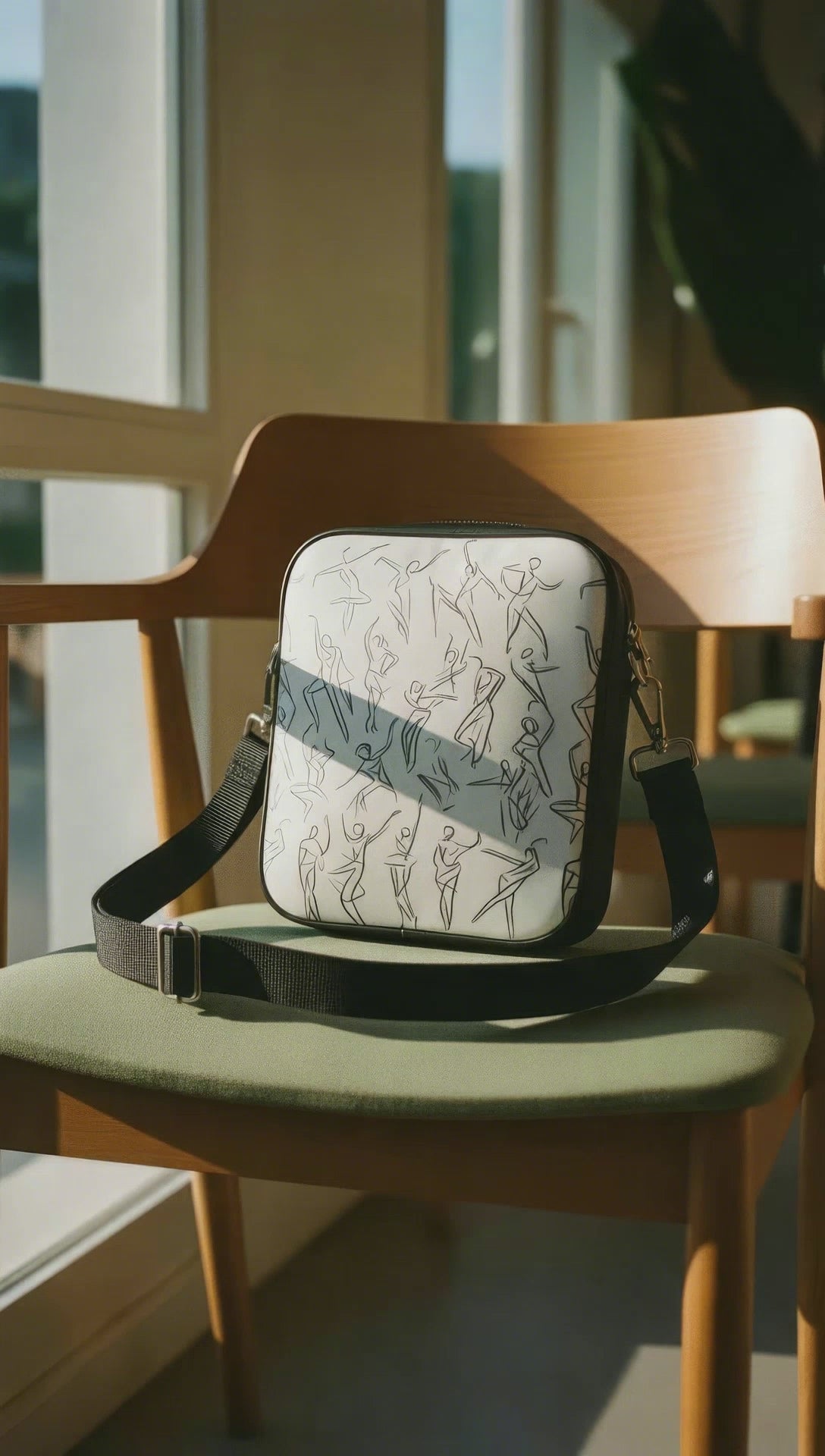 Abstract Grace - Crossbody Bag