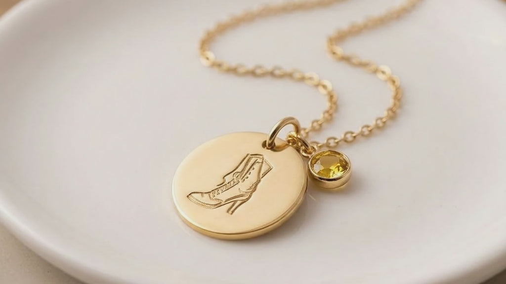 The Stage Boot Necklace